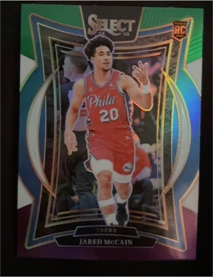 2024-25 Panini Select #82 Jared McCain — front