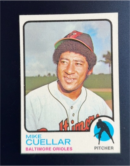 1973 Topps #470 Mike Cuellar — front