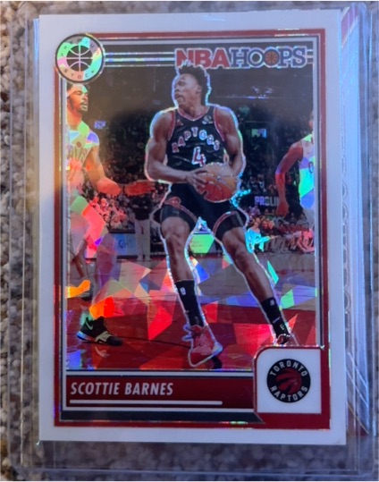 2023-24 Panini NBA Hoops Premium Stock #257 Scottie Barnes — front