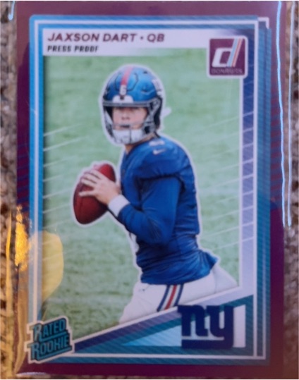 2025 Panini Donruss #400 Jaxson Dart — front