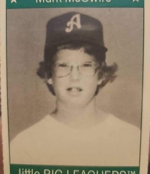 1991 Simon & Schuster Little Big Leaguers #LAST1 Mark McGwire — front
