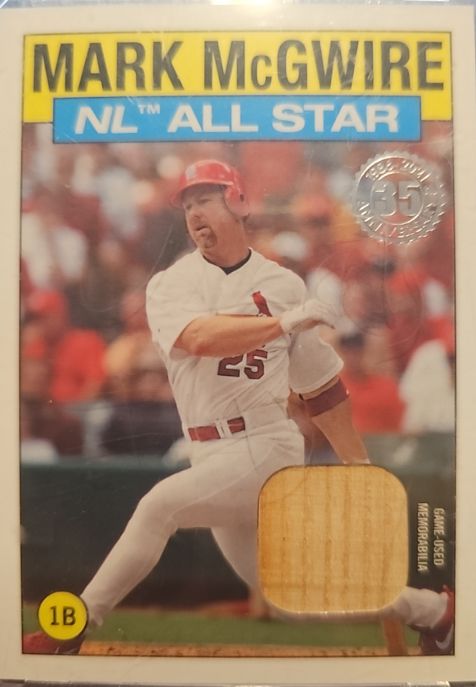 2021 Topps '86 Topps All Star Relics #86ASR-MM Mark McGwire — front