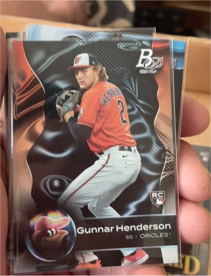 2023 Bowman Platinum #79 Gunnar Henderson — front