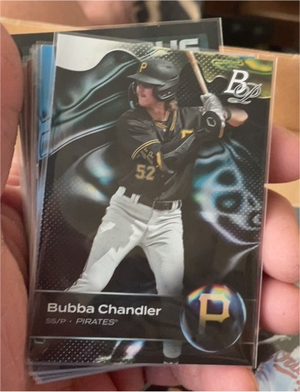 2023 Bowman Platinum #TOP-36 Bubba Chandler — front