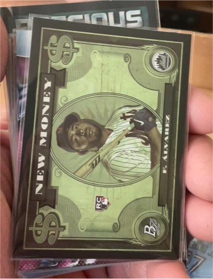 2023 Bowman Platinum #NM-2 Francisco Alvarez New Money — front