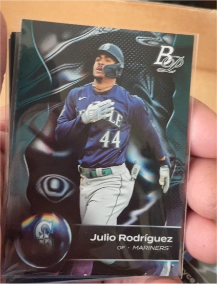 2023 Bowman Platinum #25 Julio Rodríguez — front