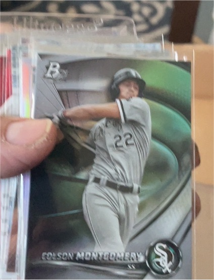 2022 Bowman Platinum #TOP-13 Colson Montgomery — front