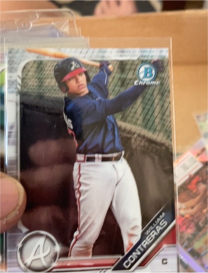 2019 Bowman Chrome #BCP-148 William Contreras — front