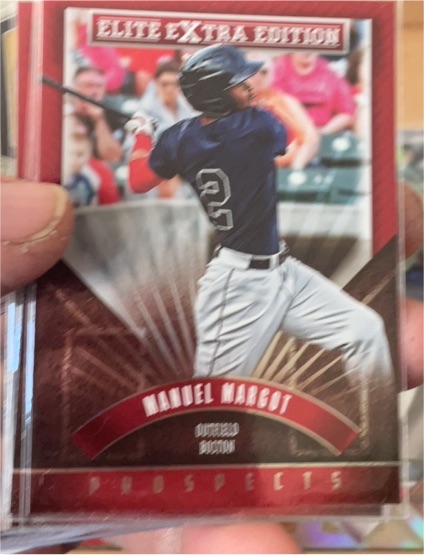 2015 Panini Elite Extra Edition Manuel Margot — front