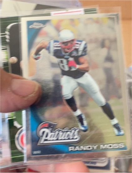2010 Topps #20 Randy Moss — front