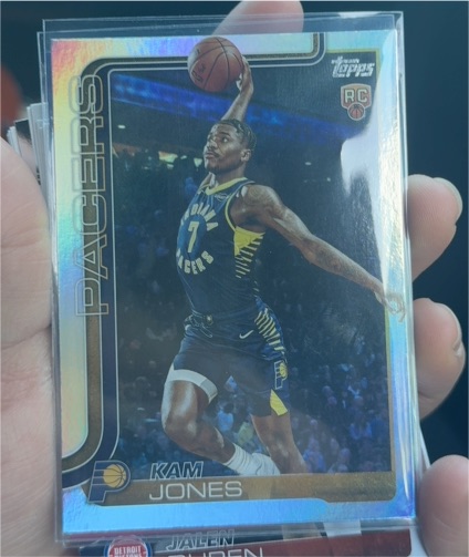 2025-26 Topps #239 Kam Jones — front