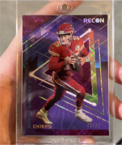 2021 Panini Chronicles Recon #REC3 Patrick Mahomes II — front