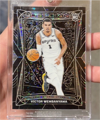 2023-24 Panini Obsidian #106 Victor Wembanyama — front
