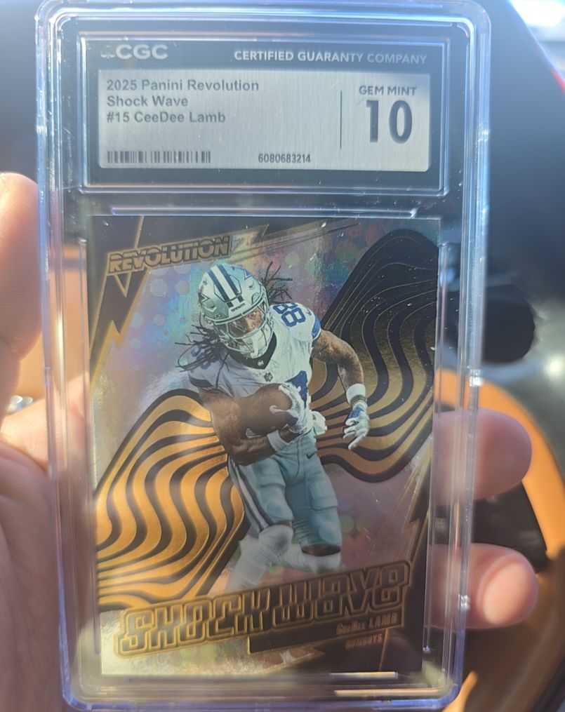 2025 Panini Revolution Shock Wave #15 CeeDee Lamb — front