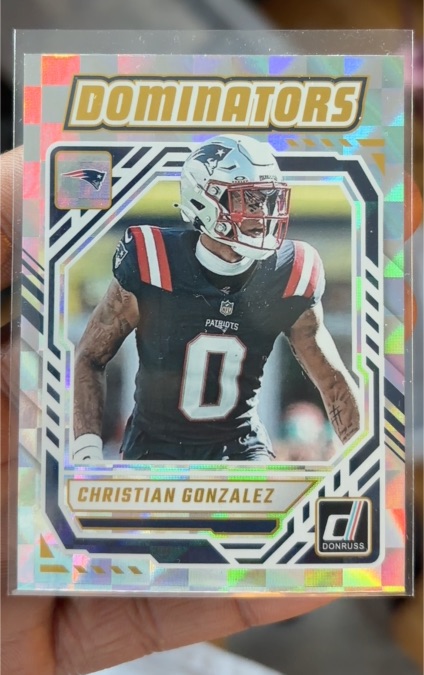 2025 Panini Donruss Dominators #DOMCGZ Christian Gonzalez — front
