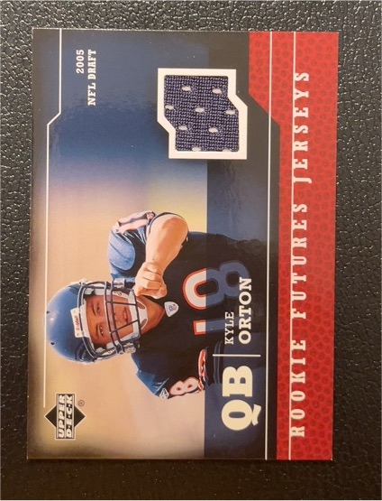 2005 Upper Deck Rookie Futures Jerseys #RF-KO Kyle Orton — front