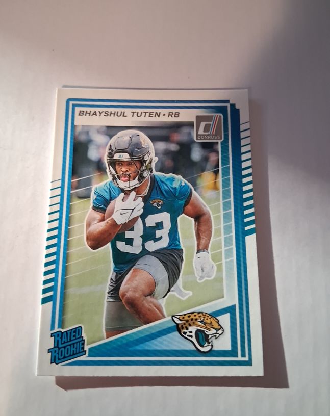 2025 Panini Donruss #333 Bhayshul Tuten — front