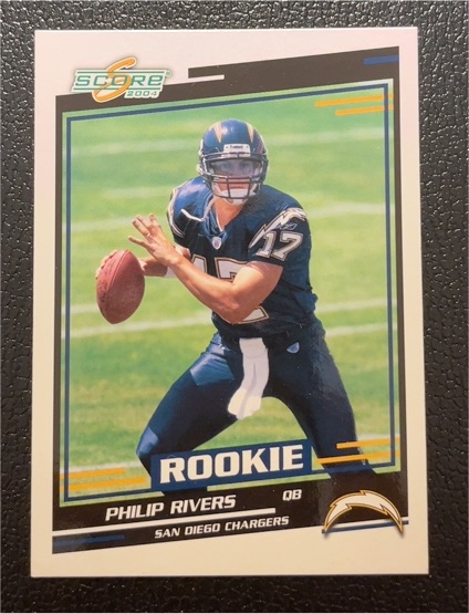 2004 Score #374 Philip Rivers Rookie — front