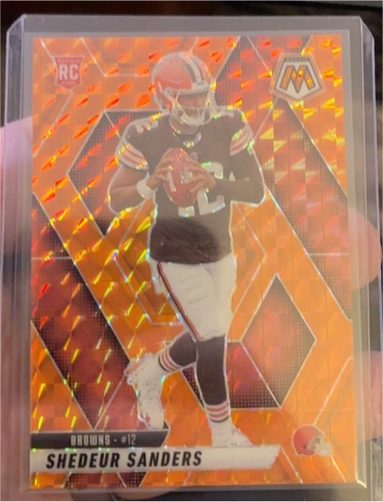 2024 Panini Mosaic #12 Shedeur Sanders — front