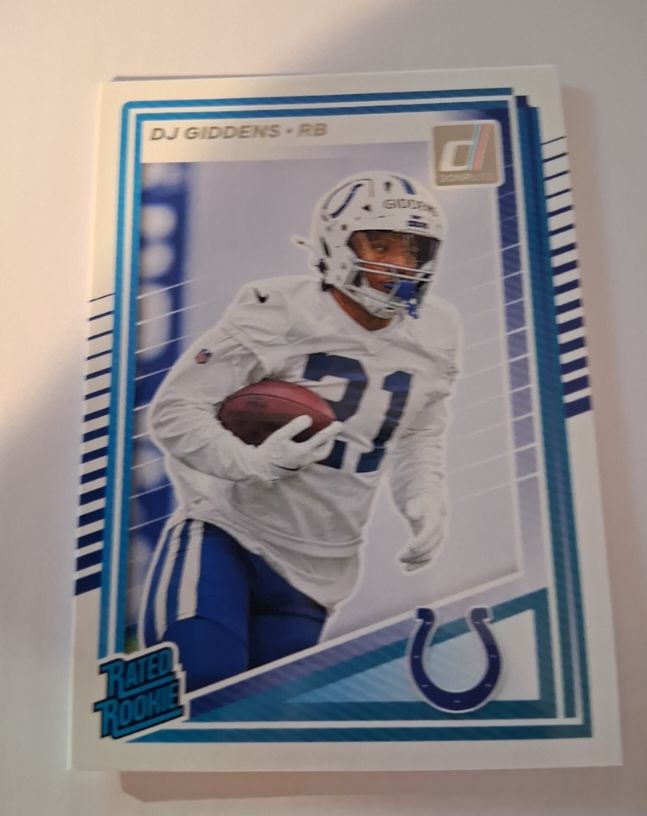 2025 Donruss #364 DJ Giddens — front