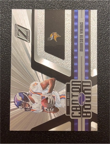 2005 Donruss Zenith Canton Bound #CB-7 Randy Moss — front