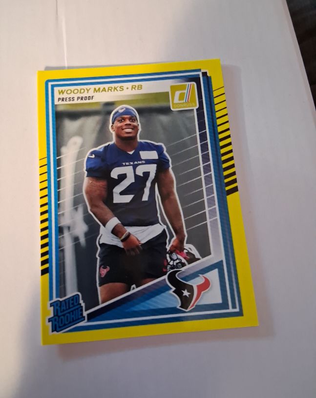 2025 Donruss #377 Woody Marks — front