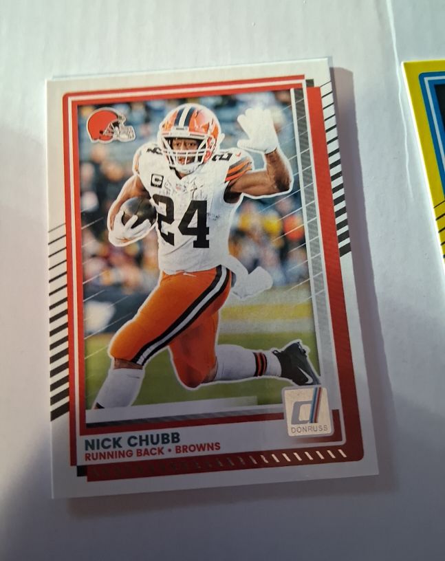 2025 Panini Donruss #258 Nick Chubb — front