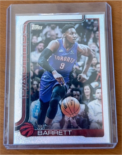 2025-26 Topps #33 RJ Barrett — front