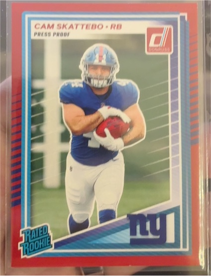 2025 Panini Donruss #302 Cam Skattebo — front