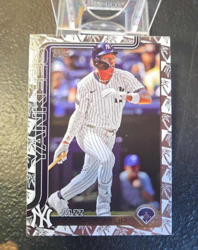 2025 Topps Series 1 #185 Jazz Chisholm Jr. — front