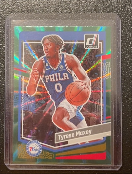 2023-24 Panini Donruss #152 Tyrese Maxey — front
