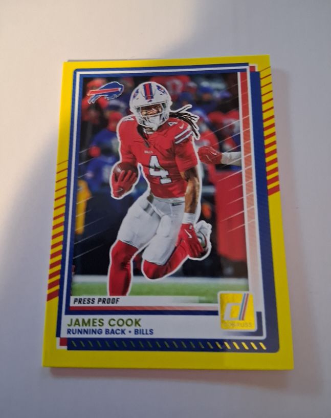 2025 Panini Donruss #194 James Cook — front