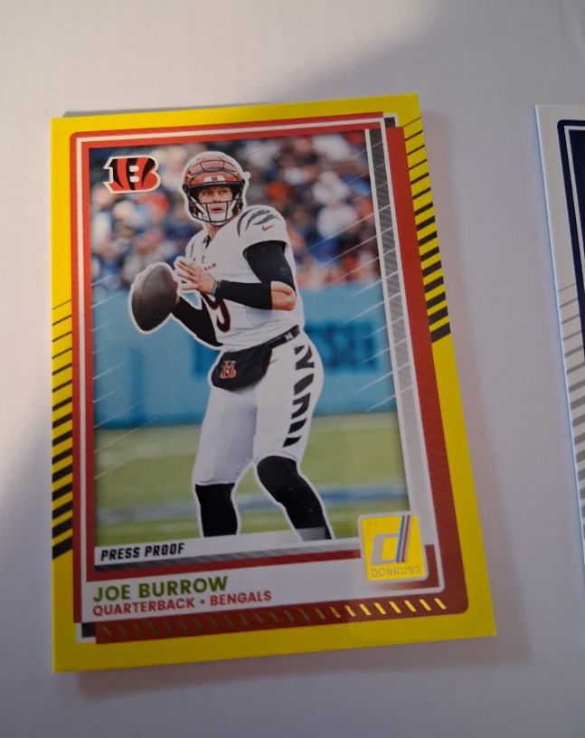 2025 Panini Donruss #214 Joe Burrow — front