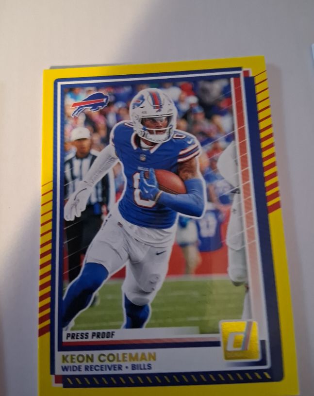 2025 Panini Donruss #40 Keon Coleman — front