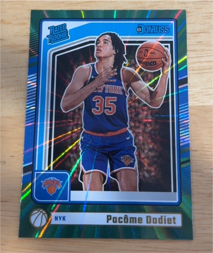 2024-25 Panini Donruss #211 Pacôme Dadiet Rated Rookie — front