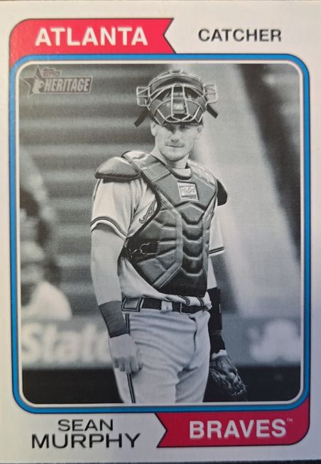 2023 Topps Heritage #177 Sean Murphy Atlanta Braves — front