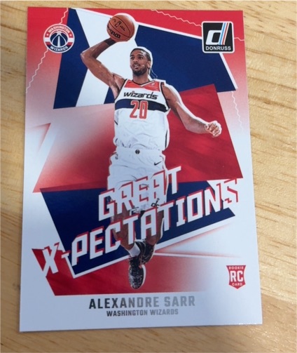 2024-25 Panini Donruss #20 Alexandre Sarr — front