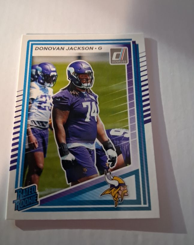 2025 Donruss #381 Donovan Jackson — front