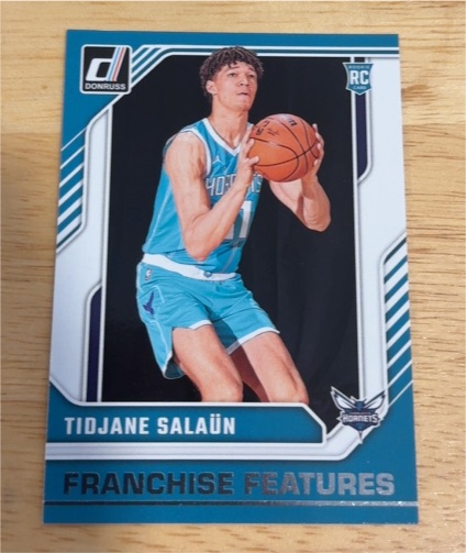 2024-25 Panini Donruss #11 Tidjane Salaun Franchise Features — front