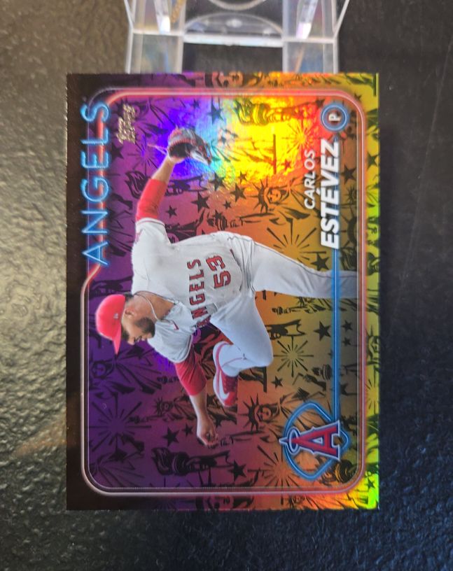 2024 Topps Rainbow Foil #P Carlos Estevez — front