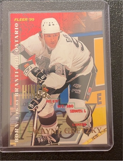 1994-95 Fleer #94 Wayne Gretzky — front