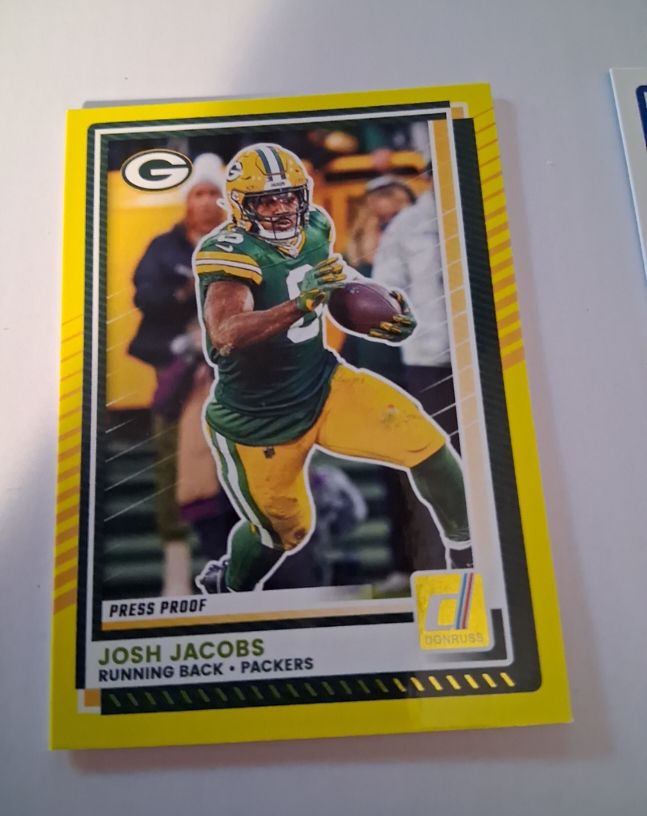 2025 Panini Donruss #179 Josh Jacobs — front
