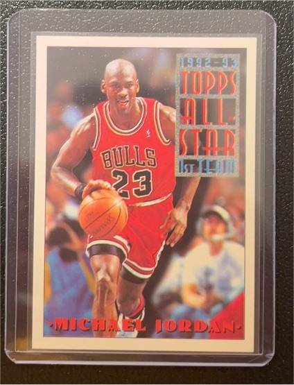 1992-93 Topps All-Star #101 Michael Jordan — front