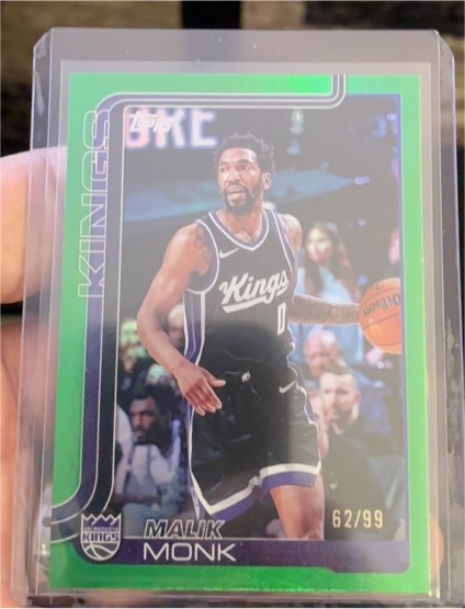 2025-26 Topps #164 Malik Monk — front