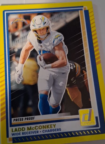2025 Panini Donruss #31 Ladd McConkey — front