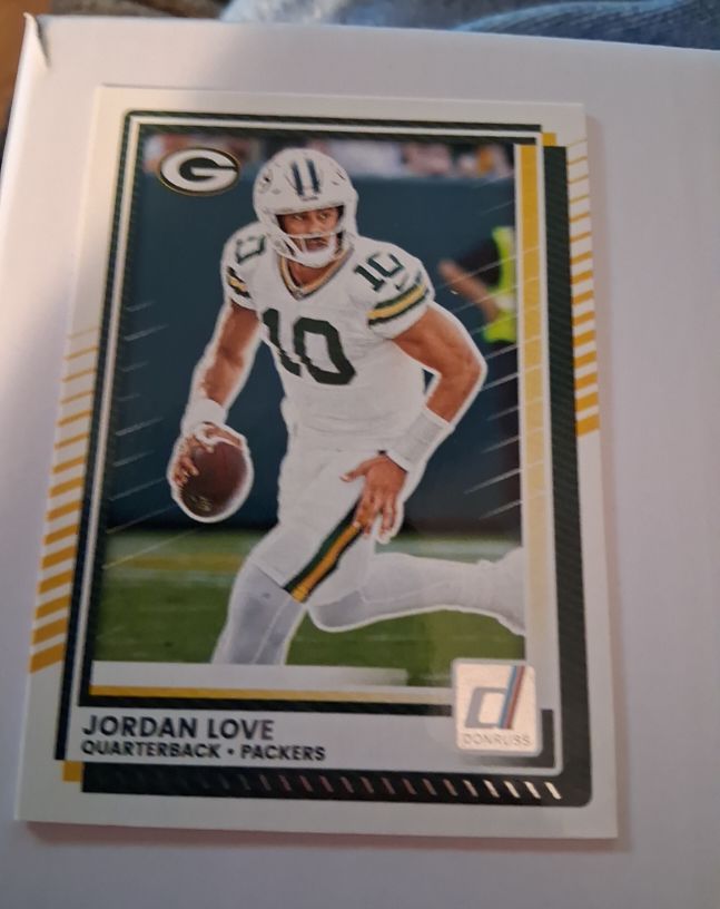 2025 Donruss #266 Jordan Love — front