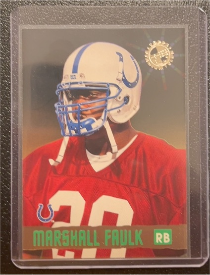1996 Topps Stadium Club Members Only 50 #32 Marshall Faulk — front