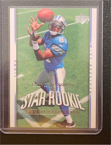 2007 Upper Deck #277 Calvin Johnson — front