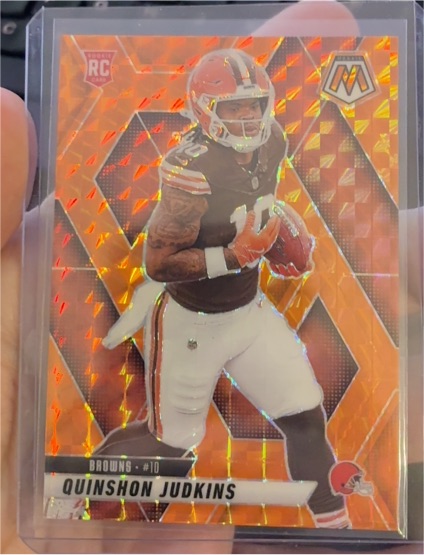 2025 Panini Mosaic #10 Quinshon Judkins — front