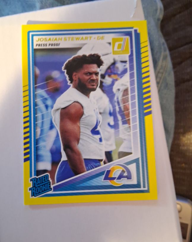 2025 Panini Donruss #376 Josaiah Stewart — front